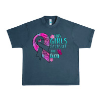 Midnight Navy This Girls Fought and Won Cancer Urban Heavy Tee - BundleAndBundleShop