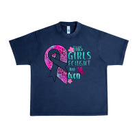 Navy This Girls Fought and Won Cancer Urban Heavy Tee - BundleAndBundleShop