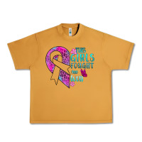 Peanut Butter This Girls Fought and Won Cancer Urban Heavy Tee - BundleAndBundleShop