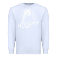 White seger merchandise Premium Sweatshirt - Craftify