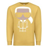 Antique Gold KARLS LAGERFELDS Premium Sweatshirt - Craftify
