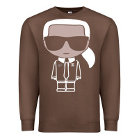 Chestnut KARLS LAGERFELDS Premium Sweatshirt - Craftify