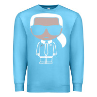 Ocean Blue KARLS LAGERFELDS Premium Sweatshirt - Craftify