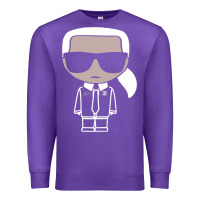 Purple KARLS LAGERFELDS Premium Sweatshirt - Craftify