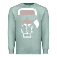 Seafoam KARLS LAGERFELDS Premium Sweatshirt - Craftify