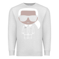 Oatmeal Heather KARLS LAGERFELDS Premium Sweatshirt - Craftify