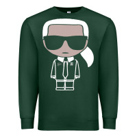 Sports Green KARLS LAGERFELDS Premium Sweatshirt - Craftify