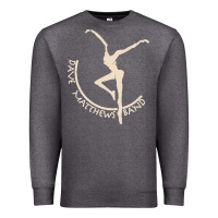Charcoal Heather dancing pose Premium Sweatshirt - Craftify