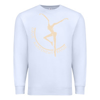 White dancing pose Premium Sweatshirt - Craftify