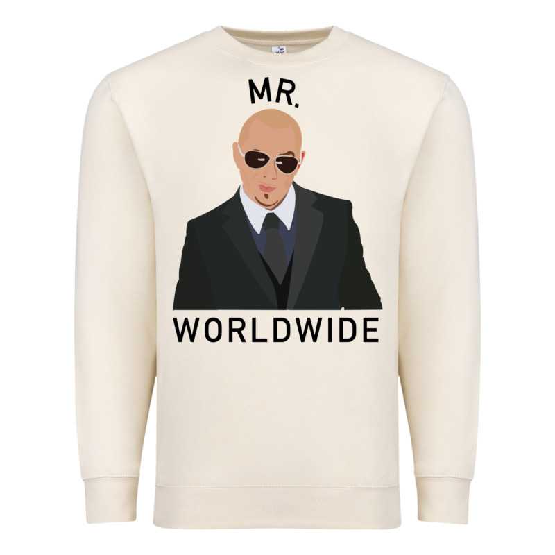 Pitbull Mr Worldwide Classic Premium Sweatshirt by Craftify | Teevron