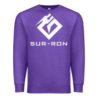 Purple sur ron 3 wht music Premium Sweatshirt - Craftify