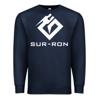 Navy sur ron 3 wht music Premium Sweatshirt - Craftify