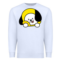 White bt21 chimmy jimin bts Premium Sweatshirt - Craftify