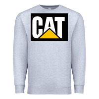 Heather Grey cat Premium Sweatshirt - Craftify