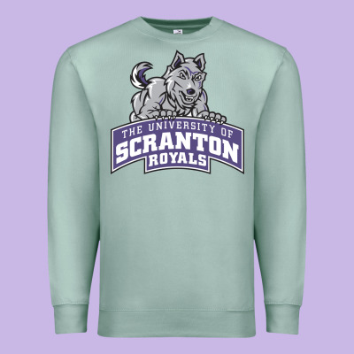 University Of Scranton Premium Sweatshirt Designed By Craftify