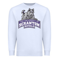 White university of scranton Premium Sweatshirt - Craftify