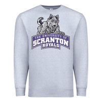 Heather Grey university of scranton Premium Sweatshirt - Craftify