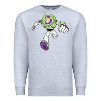 Heather Grey buzz lightyear Premium Sweatshirt - Craftify
