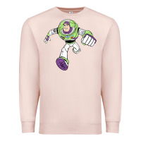 Pale Pink buzz lightyear Premium Sweatshirt - Craftify