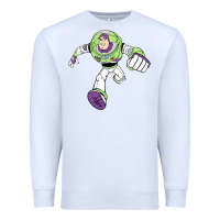 White buzz lightyear Premium Sweatshirt - Craftify