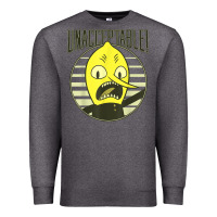 Charcoal Heather cn adventure time lemongrab unacceptable t shirt Premium Sweatshirt - Craftify