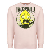 Pale Pink cn adventure time lemongrab unacceptable t shirt Premium Sweatshirt - Craftify