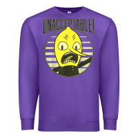 Purple cn adventure time lemongrab unacceptable t shirt Premium Sweatshirt - Craftify