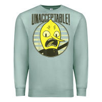 Seafoam cn adventure time lemongrab unacceptable t shirt Premium Sweatshirt - Craftify