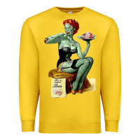Lemon Zombie Pin Up Girl Halloween Premium Sweatshirt - Craftify