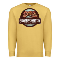 Antique Gold grand canyon national park Premium Sweatshirt - Craftify