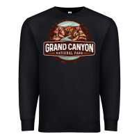 Black grand canyon national park Premium Sweatshirt - Craftify