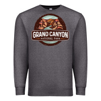 Charcoal Heather grand canyon national park Premium Sweatshirt - Craftify
