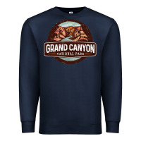 Navy grand canyon national park Premium Sweatshirt - Craftify