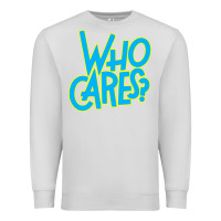 Dove Grey who cares Premium Sweatshirt - Craftify