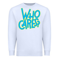 White who cares Premium Sweatshirt - Craftify