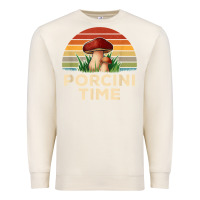 Sandshell vintage sunset porcini mushroom hunting boletus edulis t shirt Premium Sweatshirt - Craftify