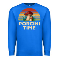 True Royal vintage sunset porcini mushroom hunting boletus edulis t shirt Premium Sweatshirt - Craftify
