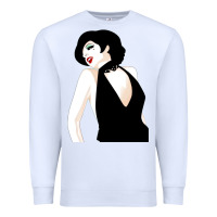 White liza minnelli vexel Premium Sweatshirt - Craftify