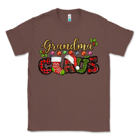 Chestnut Grandma claus with christmas gift sock mother's Classic Tee - HowdyJamesFarm