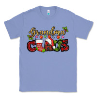 Colony Blue Grandma claus with christmas gift sock mother's Classic Tee - HowdyJamesFarm