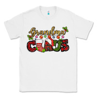 White Grandma claus with christmas gift sock mother's Classic Tee - HowdyJamesFarm