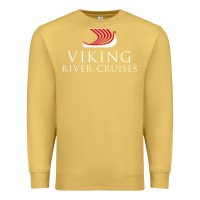 Antique Gold Luxury Cruises-Viking River Premium Sweatshirt - Craftify