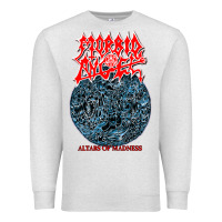 Oatmeal Heather Morbid Angel - Altars of Madness Old School US Death Metal Premium Sweatshirt - Craftify