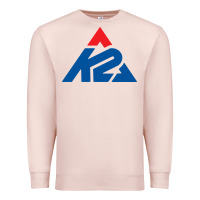 Pale Pink k2 ski snowboarding Premium Sweatshirt - Craftify