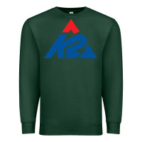 Sports Green k2 ski snowboarding Premium Sweatshirt - Craftify