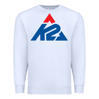 White k2 ski snowboarding Premium Sweatshirt - Craftify