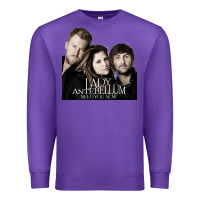 Purple lady antebellum Premium Sweatshirt - Craftify