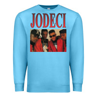 Ocean Blue JODECI 90S RB FUNK THROWBACK Premium Sweatshirt - Craftify