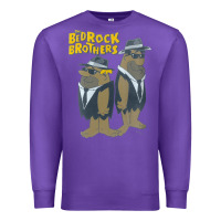 Purple The Flinstones, The Flinstones art, The Flinstones vintage, The Flinst Premium Sweatshirt - Craftify