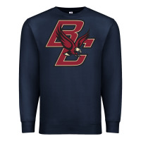 Navy boston college Premium Sweatshirt - Craftify